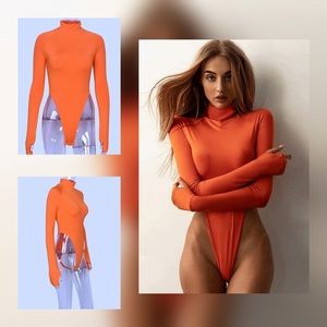 ⚡️BRAND NEW/ Orange Theory Hugcitar Super Snug Bodysuit